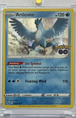 Articuno 024/078 Pokemon GO Holo - Image 1