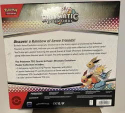 Pokemon TCG Scarlet & Violet Prismatic Evolutions Poster Collection |BRAND NEW - Image 2