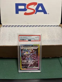 Pokemon TCG: 2025 PRE EN-Prismatic Evolutions, #147/131, Ceruledge EX SIR PSA 10 - Image 1