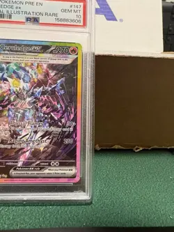 Pokemon TCG: 2025 PRE EN-Prismatic Evolutions, #147/131, Ceruledge EX SIR PSA 10 - Image 4