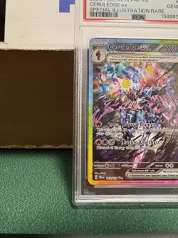 Pokemon TCG: 2025 PRE EN-Prismatic Evolutions, #147/131, Ceruledge EX SIR PSA 10 - Image 5