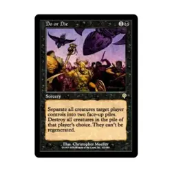 WOTC MtG Invasion Do or Die (R) NM - Image 1