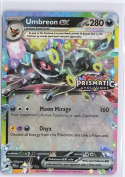 Umbreon ex 060/131 Prismatic Evolutions Stamped Promo Pokemon NM - Image 1
