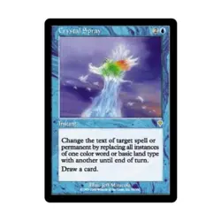 WOTC MtG Invasion Crystal Spray (R) NM - Image 1