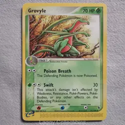 Pokemon Ruby & Sapphire 31/109 Grovyle - Uncommon - Damaged - Image 1