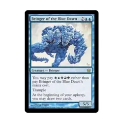 WOTC MtG Fifth Dawn Bringer of the Blue Dawn (R) NM - Image 1