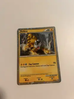 The Pokemon Company Raikou HGSS19 HGSS Promo Holo English Basic 80HP - Image 1