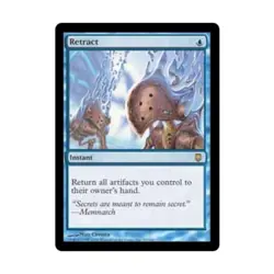 WOTC MtG Darksteel Retract (R) EX - Image 1