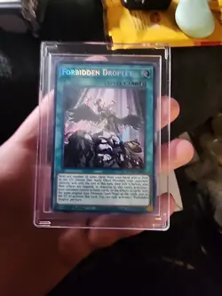 Forbidden Droplet ROTD-EN065 Secret Rare 1st Ed. LP Yu-Gi-Oh! - Image 1