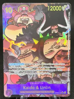 Kaido & Linlin (Parallel) OP08-119 NM One Piece CCG OP08 - Image 1