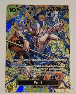 Enel SP EB02-052 SR OP15 One Piece TCG ALT Art Adventure On Kamis Island - Image 1