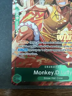 Monkey.D.Luffy (OP16 Release Event Winner) P-135 One Piece Promotion Cards Foil - Image 5
