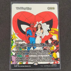 Wedding Ring - 0007 - M - Borderless - Non-Foil - Spider-Man - MTG - NM/M - Image 1