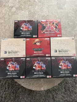 One Piece TCG Bulk Lot x8 Booster boxes - Image 1