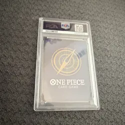 Bandai 2024 One Piece OP06-118 Roronoa Zoro Alt Art Foil Secret Rare PSA 10 - Image 2