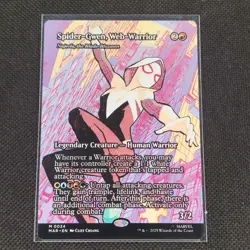 Spider-Gwen, Web Warrior - 0024 - M - Borderless - Non-Foil - MTG - NM/M - Image 1