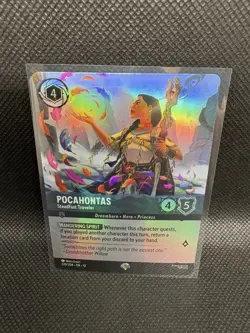 Pocahontas - Steadfast Traveler - 220/204 - Epic - Disney Lorcana Wilds Unknown - Image 1