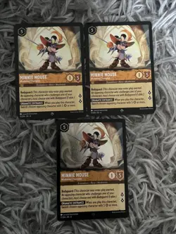 Lorcana Minnie Mouse Musketeer Champion 17/204 Ursula's Return Non Foil and FOIL - Image 1