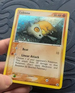 Cubone Reverse Holo 60/112 EX FireRed & LeafGreen Pokemon Card - Image 3