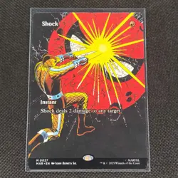 Shock - 0027 - M - Borderless - Non-Foil - Spider-Man - MTG - NM/M - Image 1