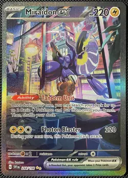 Miraidon ex 244/198 SV01: Scarlet & Violet Base Set Holo - Pokemon Card - Image 1