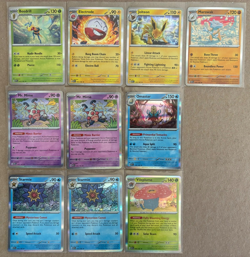 2023 Pokemon Scarlet & Violet 151 - 162 CARD LOT - Holos Reverse Holos Included! - Image 1