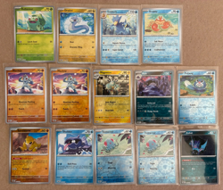 2023 Pokemon Scarlet & Violet 151 - 162 CARD LOT - Holos Reverse Holos Included! - Image 2