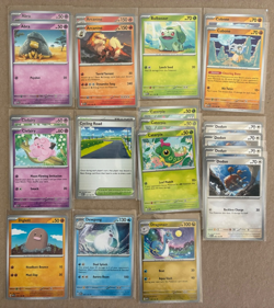 2023 Pokemon Scarlet & Violet 151 - 162 CARD LOT - Holos Reverse Holos Included! - Image 3