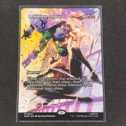 Relentless Assault - 0025 - M - Borderless - Non-Foil - Spider-Man - MTG - NM/M - Image 1