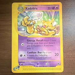 Pokemon Kadabra 084/165 Expedition Base Set e-Card Regular Uncommon 70 HP - Image 1