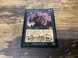 MTG Magic the Gathering Phyrexian Scuta LP ~ Planeshift ~ Signed by Artist Card - Image 1