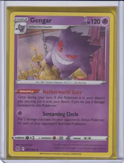 Gengar 066/196 Lost Origin Holo POKEMON CARD NM - Image 1
