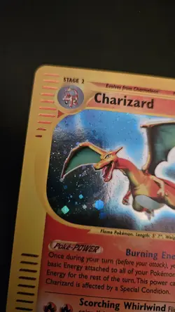 Pokemon Card Charizard 6/165 Expedition Base E-Reader Holo Rare Vintage - Image 3