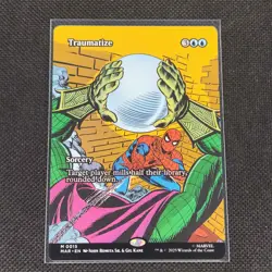 Traumatize - 0015 - M - Borderless - Non-Foil - Spider-Man - MTG - NM/M - Image 1