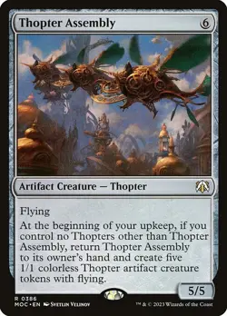 NM Thopter Assembly, MTG, March of the Machine, Magic the Gathering, 386 - Image 1