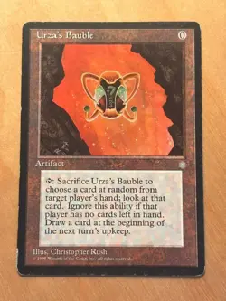 MTG Magic the Gathering Urzas Bauble Ice Age MP - Image 1