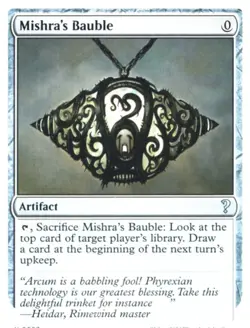MtG MB2 Mishra's Bauble White Border Non-Foil - Image 1