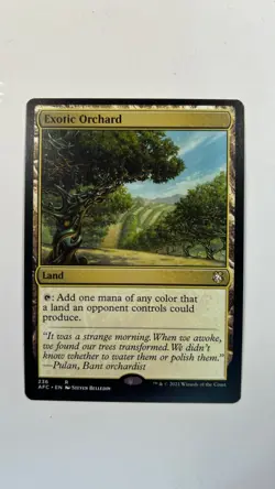 MTG Commander AFC Exotic Orchard #236 Magic the Gathering - Image 1