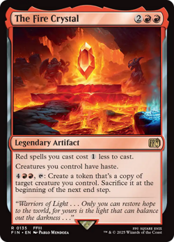 The Fire Crystal (REGULAR) x1 - MTG Final Fantasy FIN #135 - Image 1