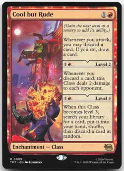 Cool but Rude - Teenage Mutant Ninja Turtles - Rare - Magic: The Gathering - Image 1
