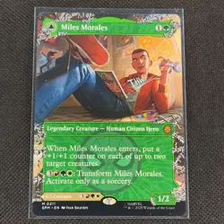 Miles Morales - 0211 - M - Borderless - Non-Foil - Spider-Man - MTG - NM/M - Image 1