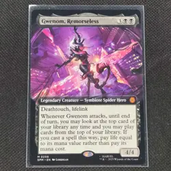 Gwenom, Remorseless - 0256 - M - Extended - Non-Foil - Spider-Man - MTG - NM/M - Image 1