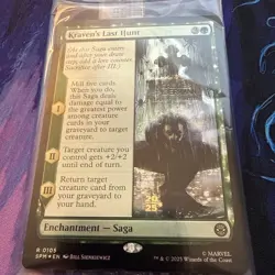 Kraven's Last Hunt FOIL SEALED 105 Prerelease Promo Spider-Man SPM MTG Rare Mint - Image 2