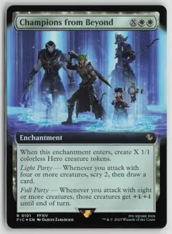 Champions from Beyond (Extended Art) LP Foil Commander: FINAL FANTASY MTG - Image 1