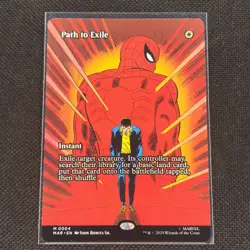 Path To Exile - 0004 - M - Borderless - Non-Foil - Spider-Man - MTG - NM/M - Image 1