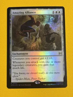 Amazing Alliance Marvel's Spider-Man: Eternal-Legal Foil - Image 1