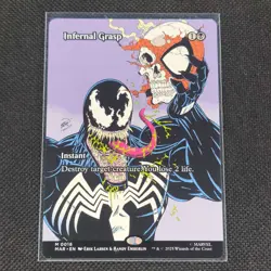 Infernal Grasp - 0018 - M - Borderless - Non-Foil - Spider-Man - MTG - NM/M - Image 1