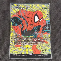 Arachnogenesis - 0031 - M - Borderless - Non-Foil - Spider-Man - MTG - NM/M - Image 1