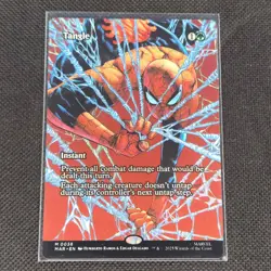 Tangle - 0038 - M - Borderless - Non-Foil - Spider-Man - MTG - NM/M - Image 1
