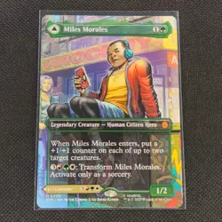 Miles Morales - 0200 - M - Borderless - Non-Foil - Spider-Man - MTG - NM/M - Image 1